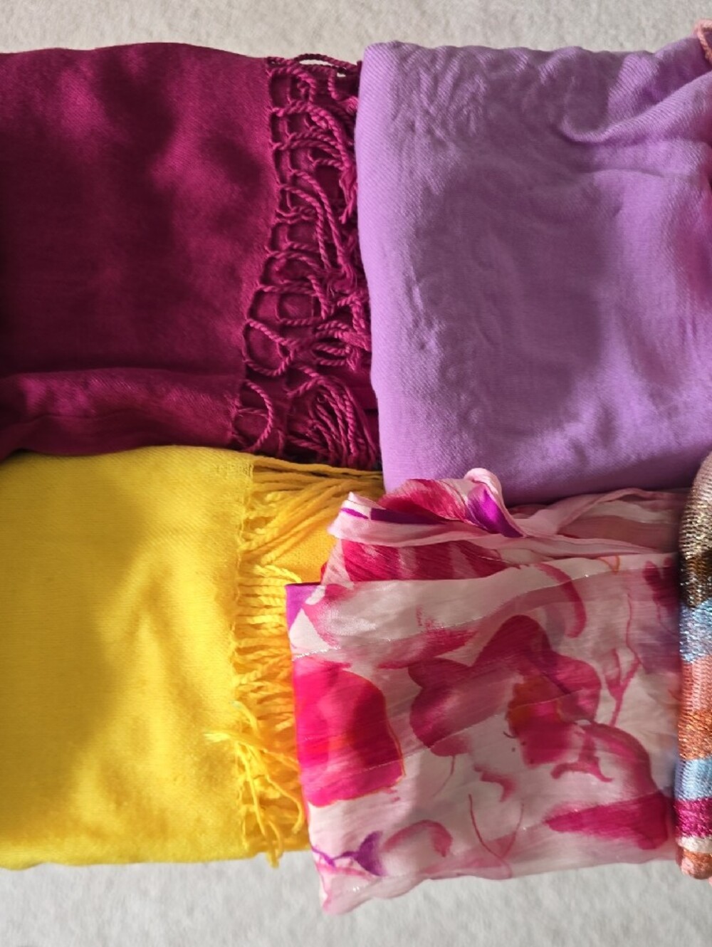 Colorful Mixed Scarves Bundle -13 pcs